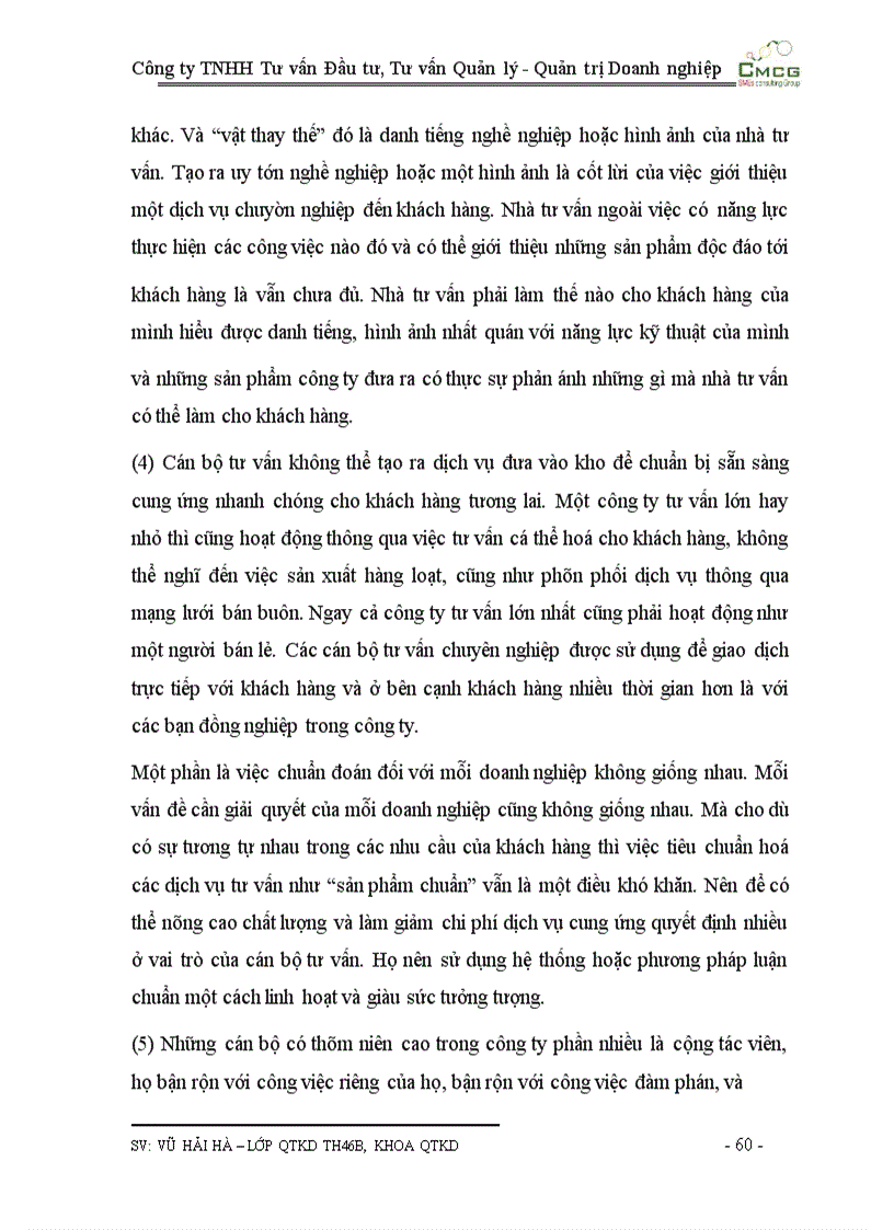 image for page Công ty TNHH Tư vấn Đầu tư, Tư vấn Quản lý - Quản trị Doanh nghiệp CMCG