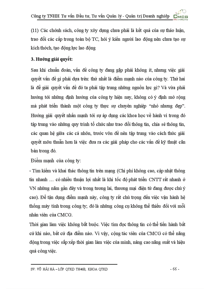 image for page Công ty TNHH Tư vấn Đầu tư, Tư vấn Quản lý - Quản trị Doanh nghiệp CMCG