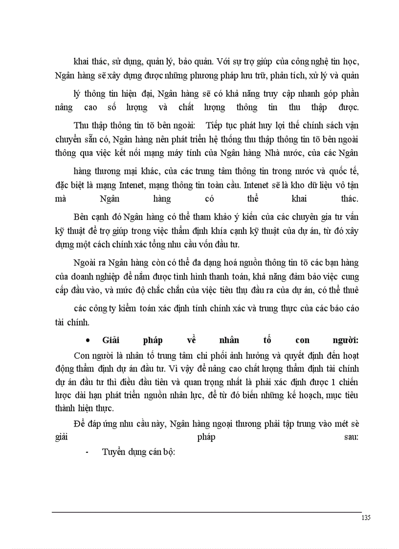 image for page Một số giải pháp nâng cao chất lơượng thẩm định tài chính dự án đầu tơư trong hoạt động cho vay tại NHNTVN.