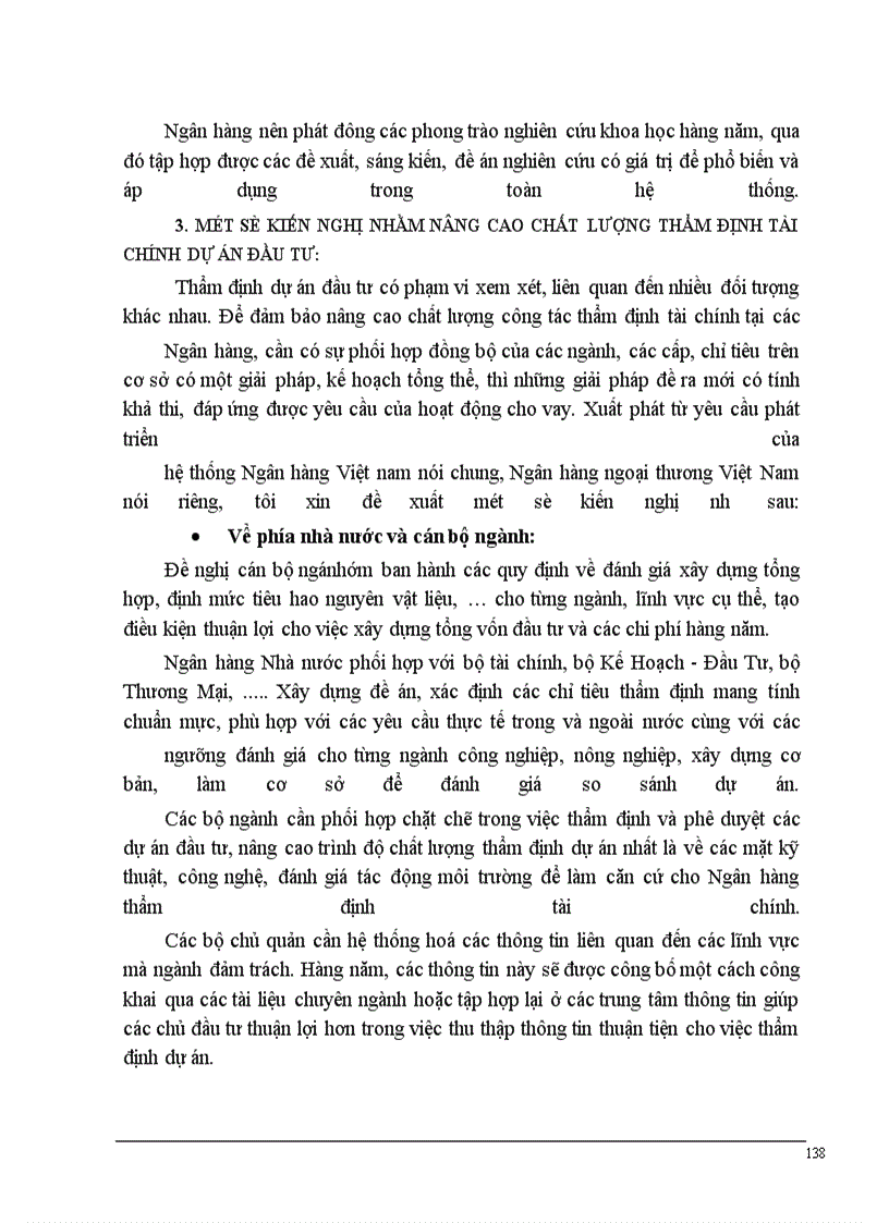 image for page Một số giải pháp nâng cao chất lơượng thẩm định tài chính dự án đầu tơư trong hoạt động cho vay tại NHNTVN.