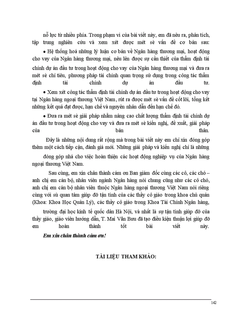 image for page Một số giải pháp nâng cao chất lơượng thẩm định tài chính dự án đầu tơư trong hoạt động cho vay tại NHNTVN.