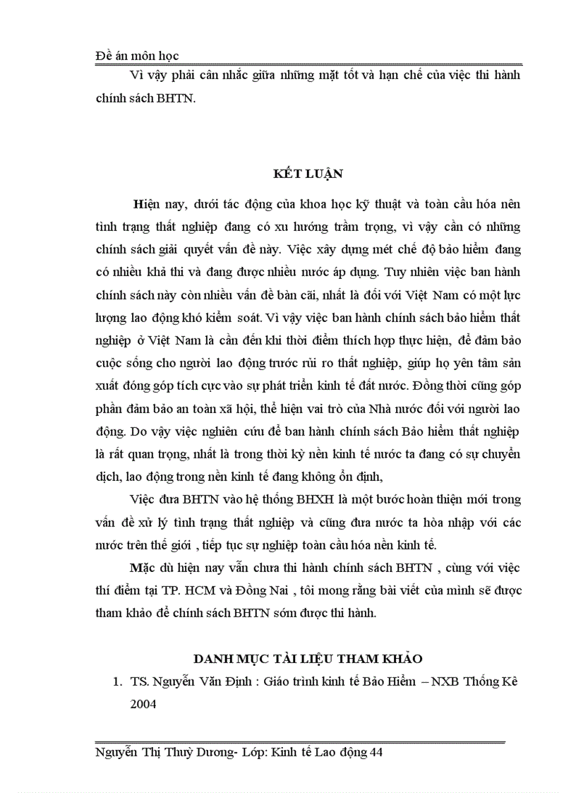 image for page Chính sách Bảo hiểm Thất nghiệp của Việt Nam hiện tại và tương lai.