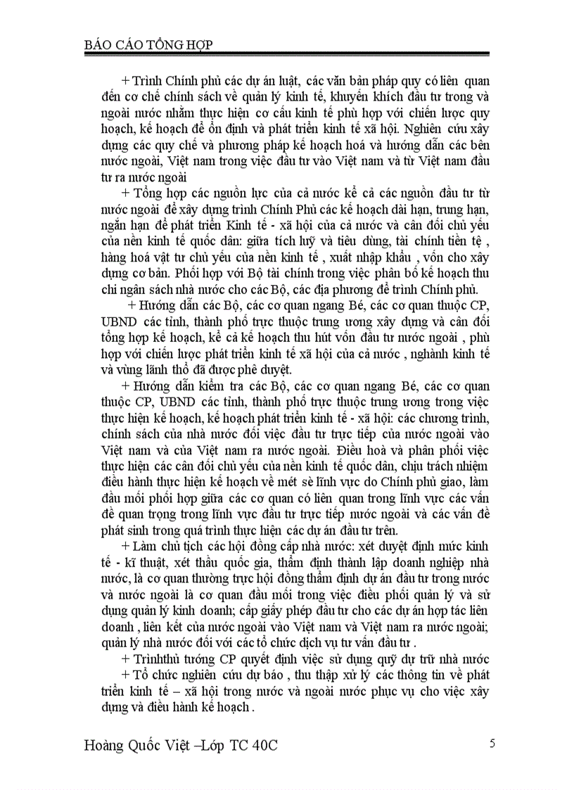image for page Hoạt động quản lí của Vụ quản lí dự án đầu tư nước ngoài
