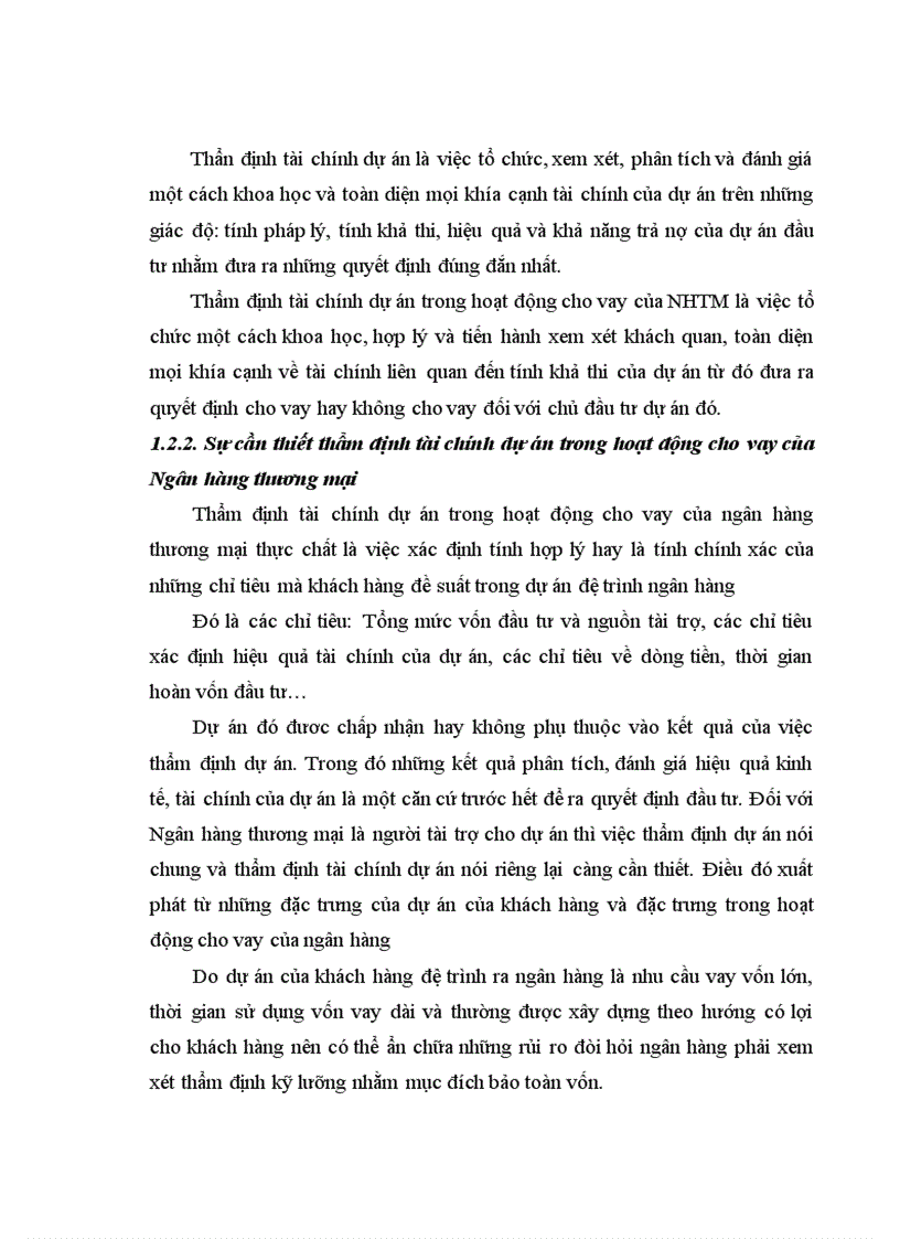 image for page Nâng cao chất lượng thẩm định tài chính dự án tại Ngân hàng Liên Doanh Lào - Việt Chi nhánh Hà Nội