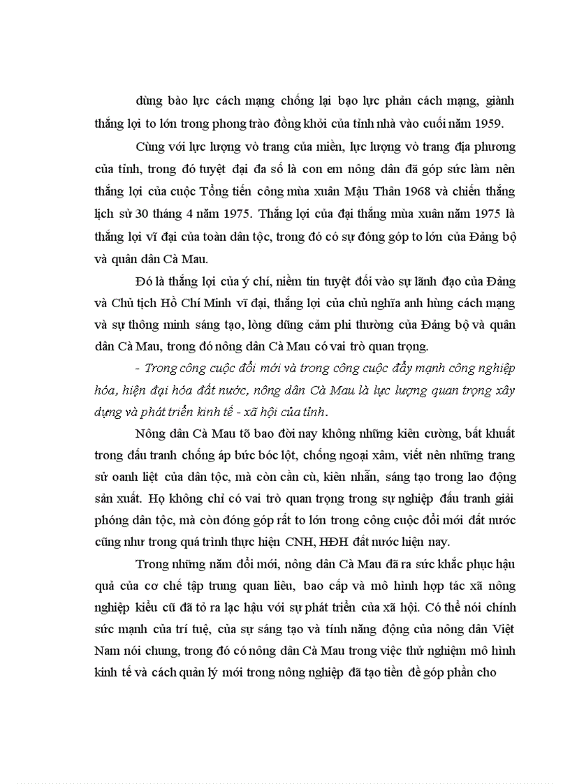 image for page Nâng cao chất lượng CTVĐND của Đảng bộ tỉnh Cà Mau thời kỳ đẩy mạnh CNH, HĐH đất nước.