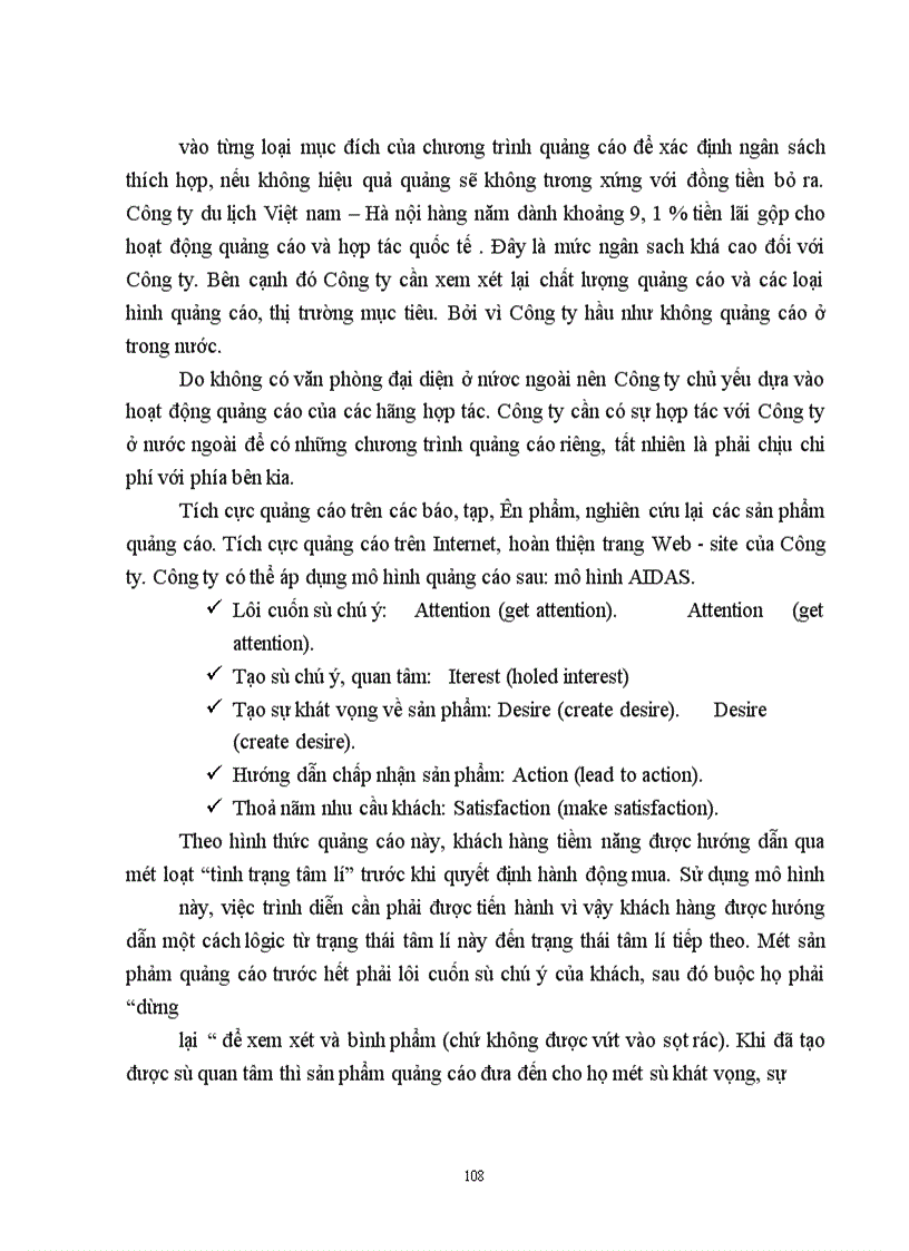 image for page Hiệu quả kinh doanh chương trình du lịch của Công ty du lịch việt nam hà nội, thực trạng và giải pháp