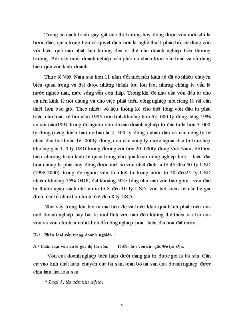 image for page Phân tích việc sử dụng vốn của công ty bánh kẹo Tràng An-Hà Nội.