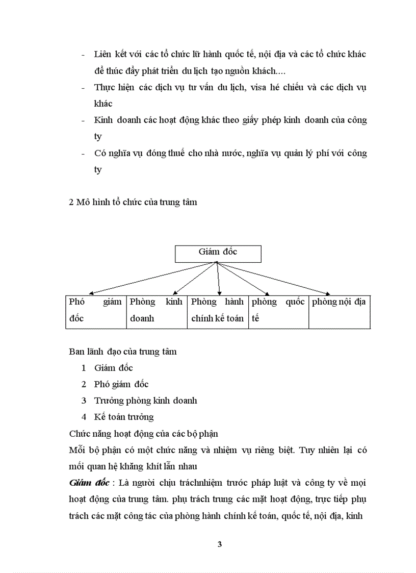 image for page Khái quát về trung tâm thương mại và lữ hành quốc tế ánh dương trực thuộc công ty thương mại và dịch vụ Thắng Lợi