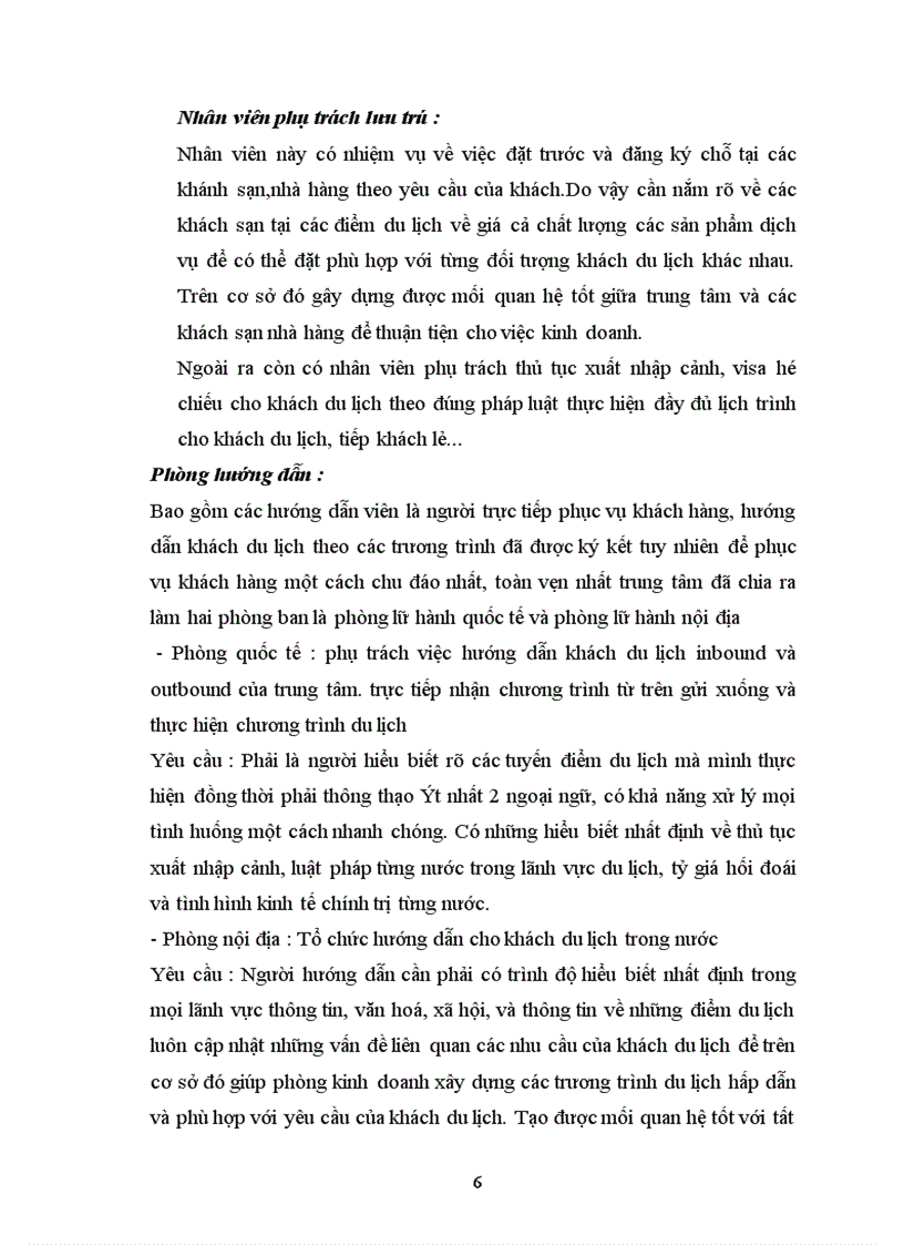 image for page Khái quát về trung tâm thương mại và lữ hành quốc tế ánh dương trực thuộc công ty thương mại và dịch vụ Thắng Lợi