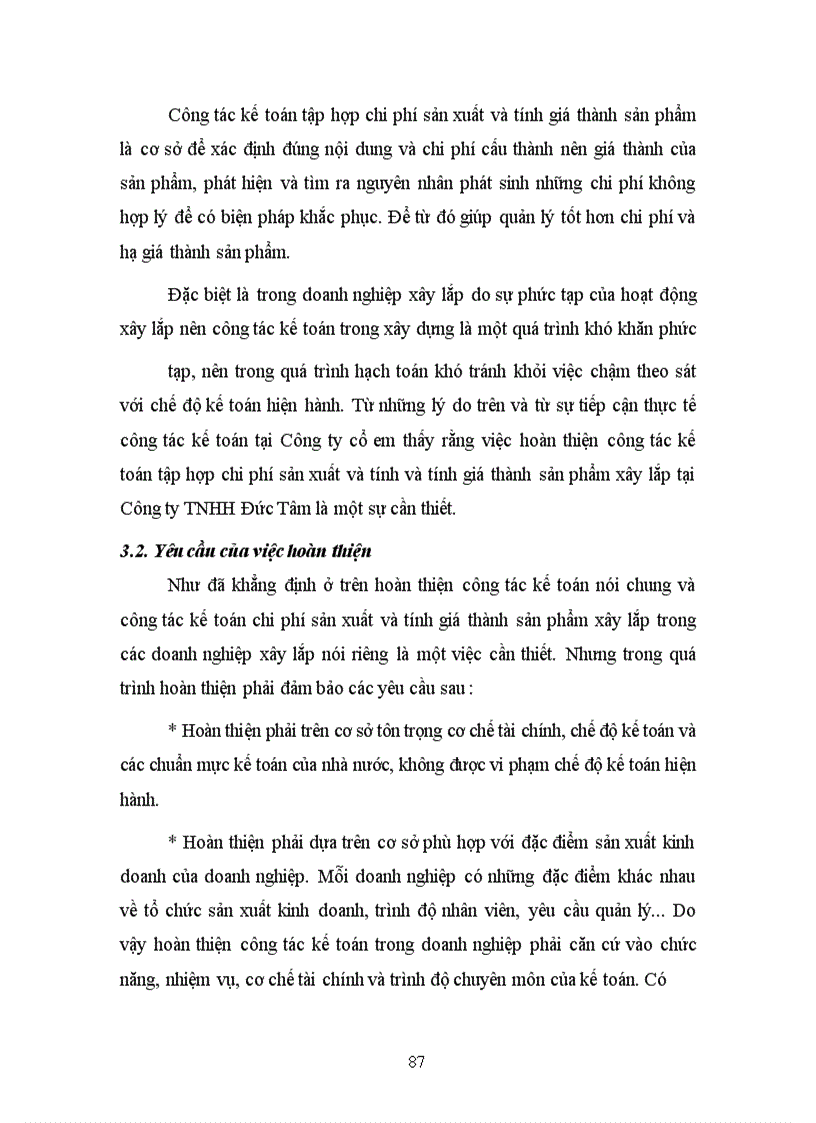 image for page Hoàn thiện kế toán chi phí sản xuất và tính giá thành sản phẩm xây lắp tại Công ty TNHH Đầu tư xây dựng và phát triển công nghệ Bắc Á