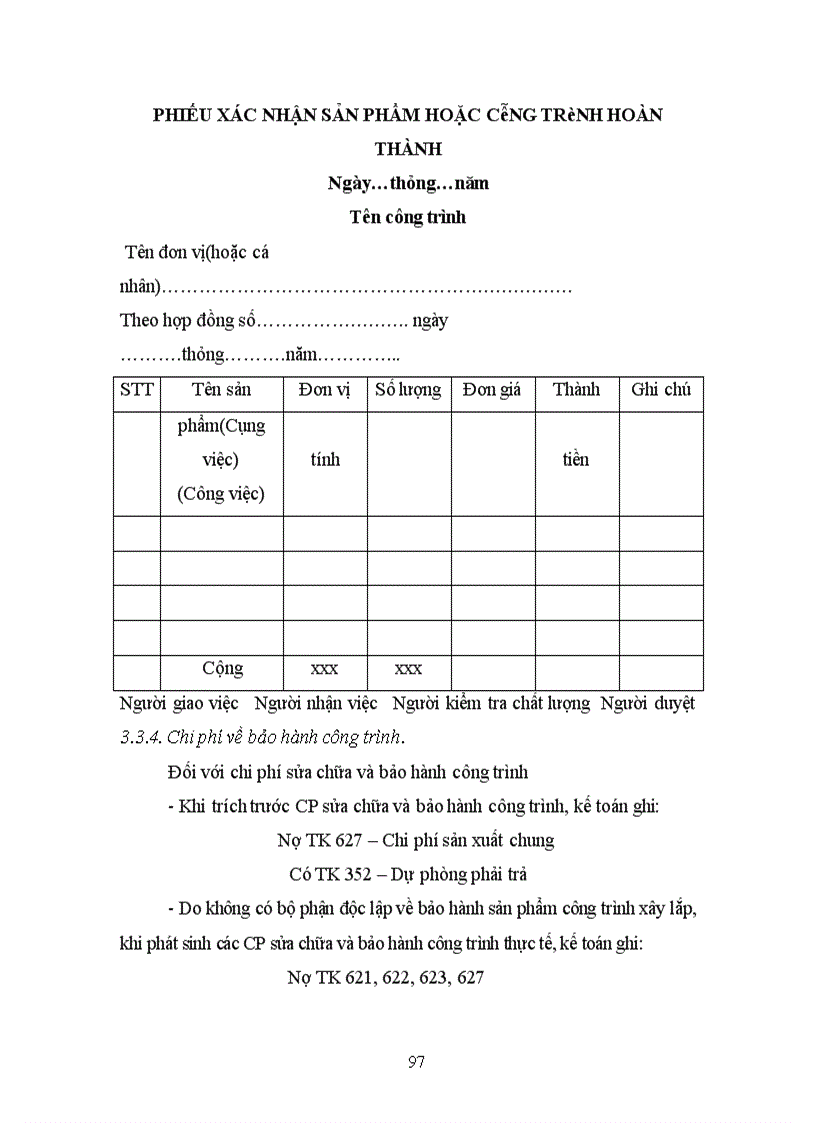 image for page Hoàn thiện kế toán chi phí sản xuất và tính giá thành sản phẩm xây lắp tại Công ty TNHH Đầu tư xây dựng và phát triển công nghệ Bắc Á