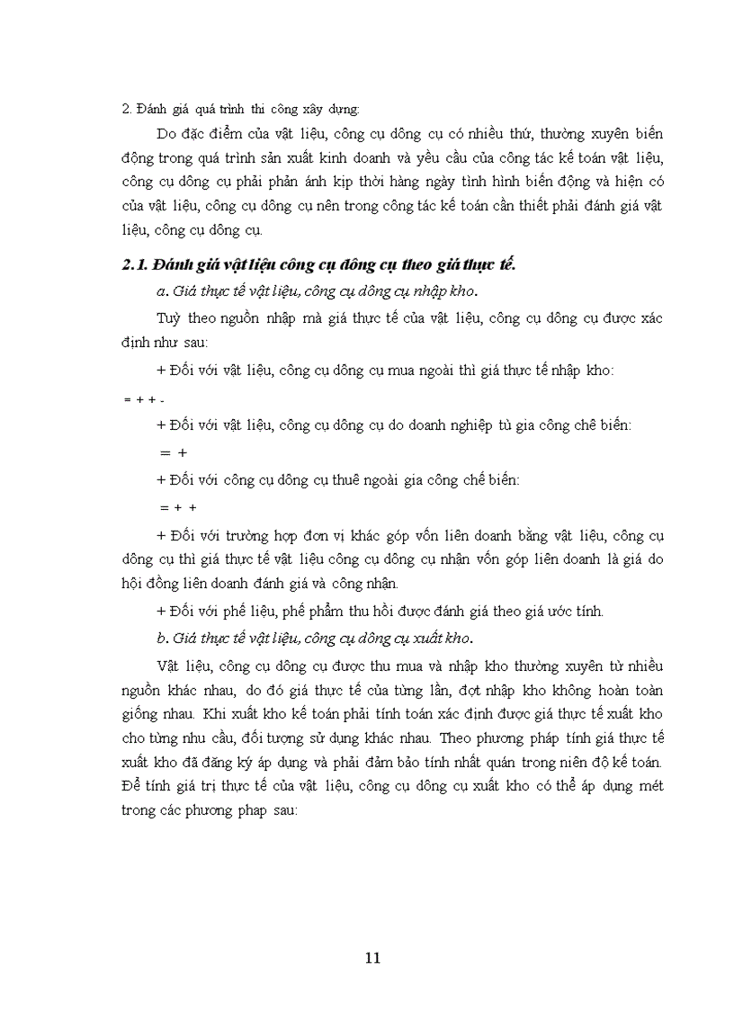 image for page Tổ chức công tác kế toán nguyên vật liệu, công cụ dụng cụ ở Công ty XDCTGT Việt Lào