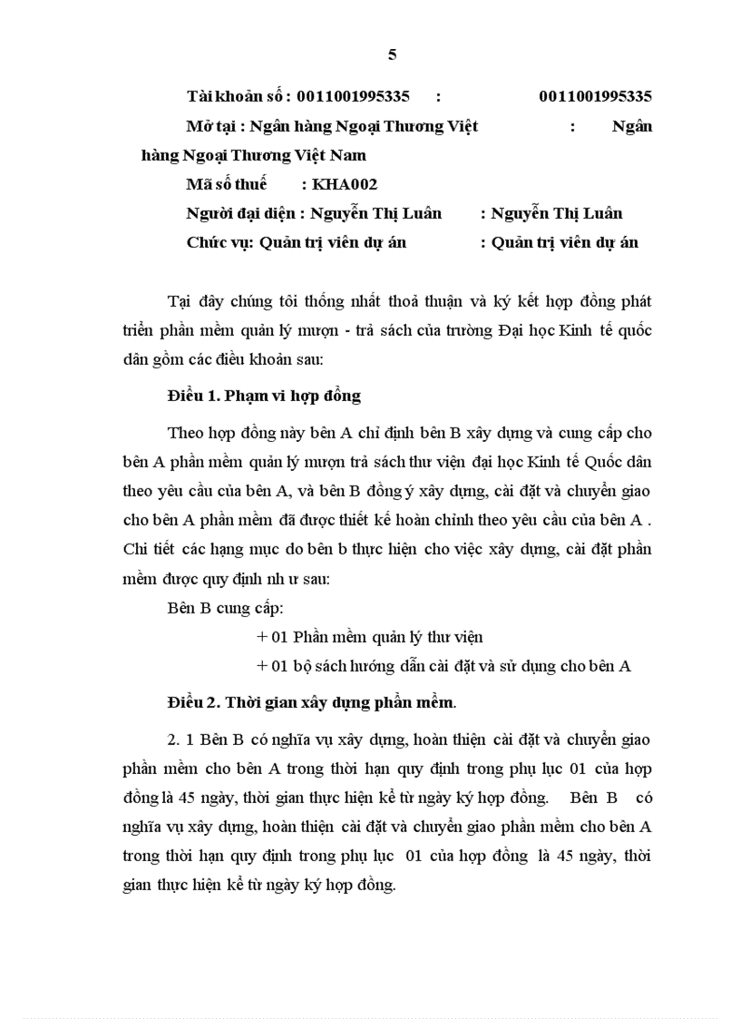 image for page Phát triển phần mềm quản lý mượn - trả sách của Trường Đại học Kinh tế Quốc dân