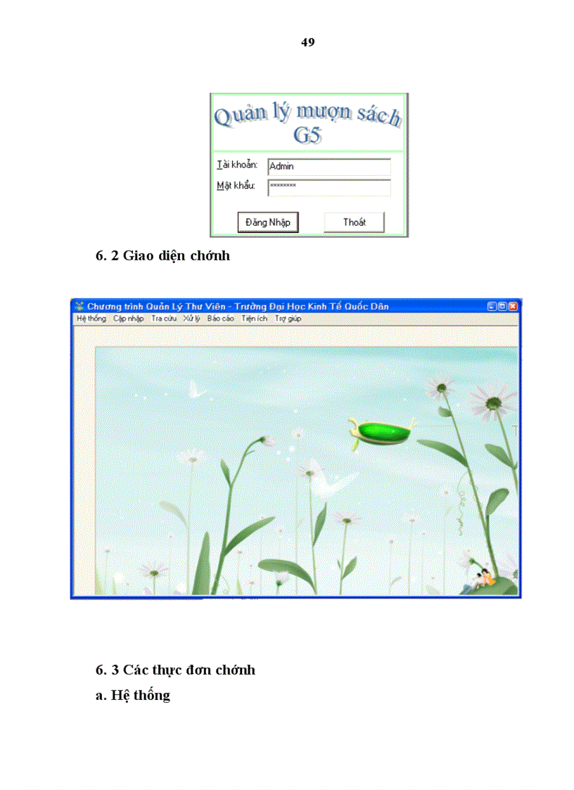 image for page Phát triển phần mềm quản lý mượn - trả sách của Trường Đại học Kinh tế Quốc dân