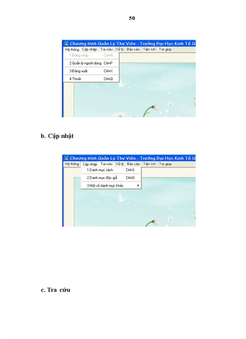 image for page Phát triển phần mềm quản lý mượn - trả sách của Trường Đại học Kinh tế Quốc dân