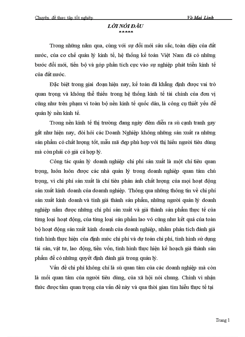 image for page Kế Toán Chi Phí Sản Xuất Và Tính Giá Thành Sản Phẩm tại doanh nghiệp Cảng Hà Nội