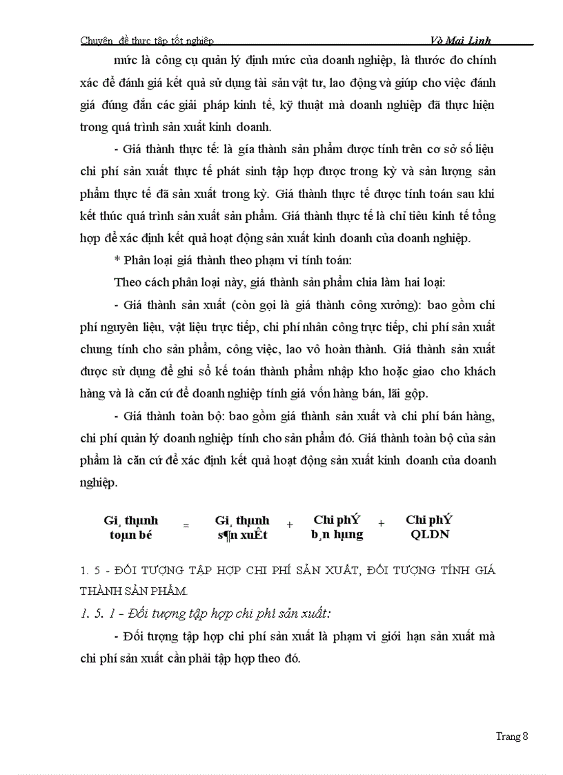 image for page Kế Toán Chi Phí Sản Xuất Và Tính Giá Thành Sản Phẩm tại doanh nghiệp Cảng Hà Nội