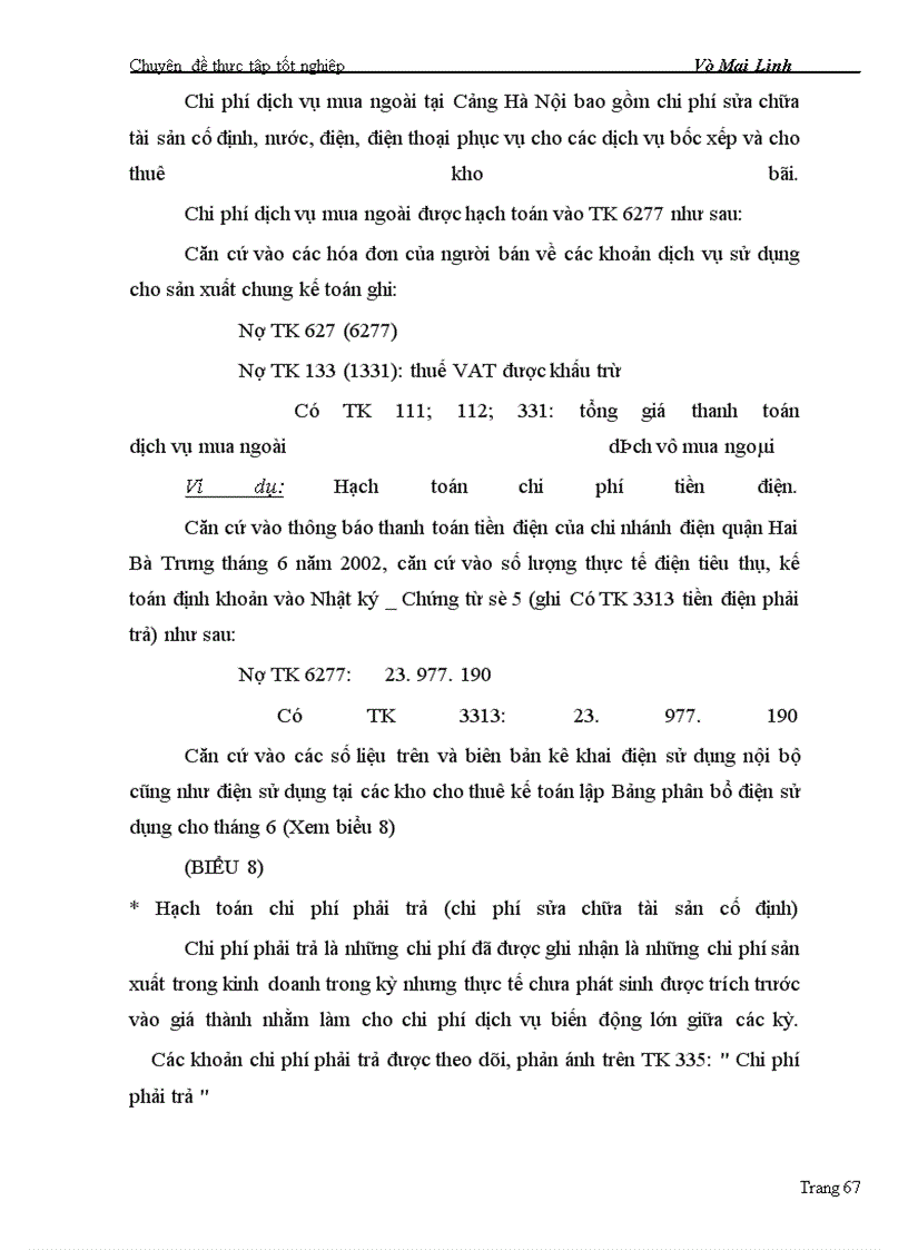 image for page Kế Toán Chi Phí Sản Xuất Và Tính Giá Thành Sản Phẩm tại doanh nghiệp Cảng Hà Nội