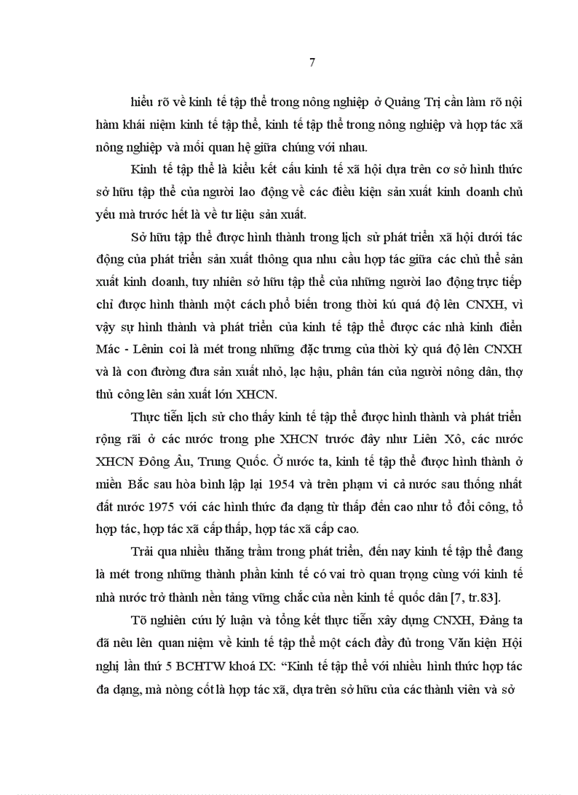 image for page Kinh tế tập thể trong nông nghiệp ở tỉnh Quảng Trị