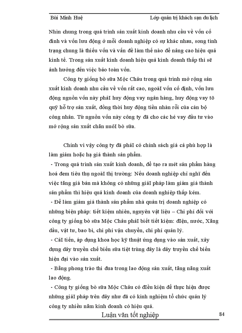 image for page Biện pháp nâng cao hiệu quả sản xuất kinh doanh tại công ty giống bò sữa Mộc Châu.