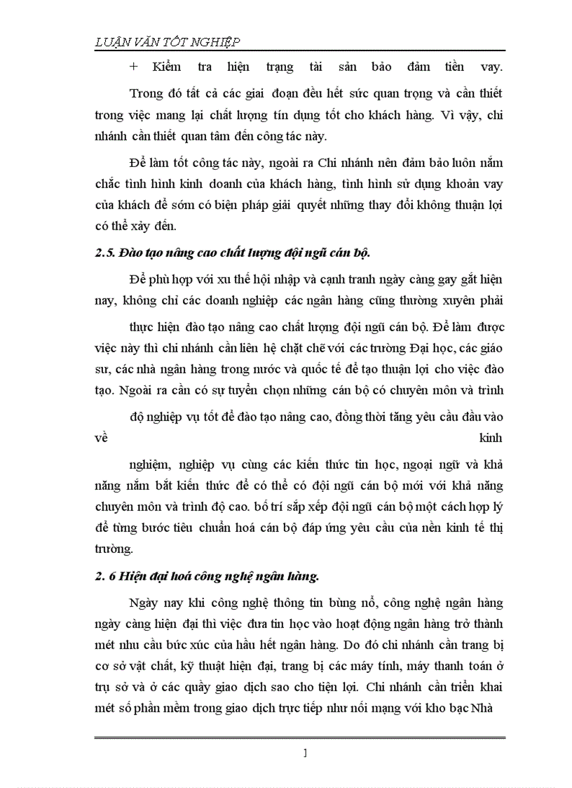 image for page Giải pháp mở rộng hoạt động tín dụng ngắn hạn tại NHNo&PTNT Việt Nam Chi nhánh Láng Hạ
