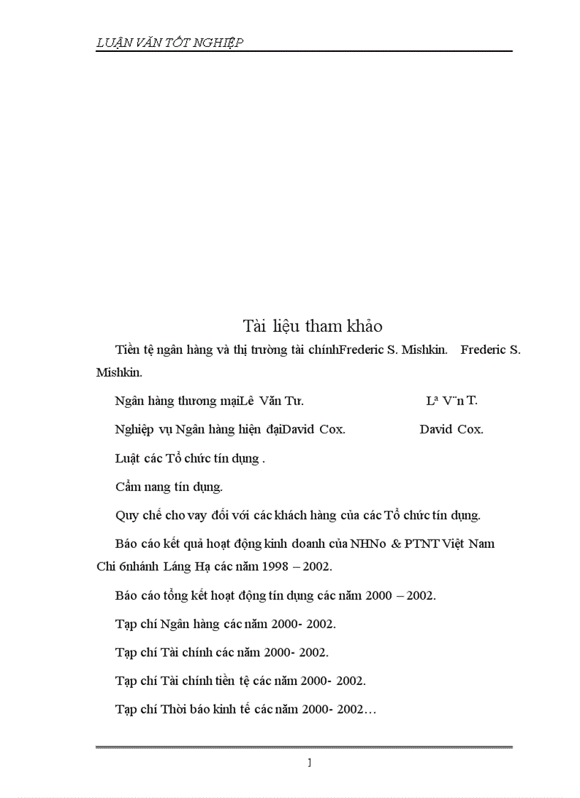image for page Giải pháp mở rộng hoạt động tín dụng ngắn hạn tại NHNo&PTNT Việt Nam Chi nhánh Láng Hạ