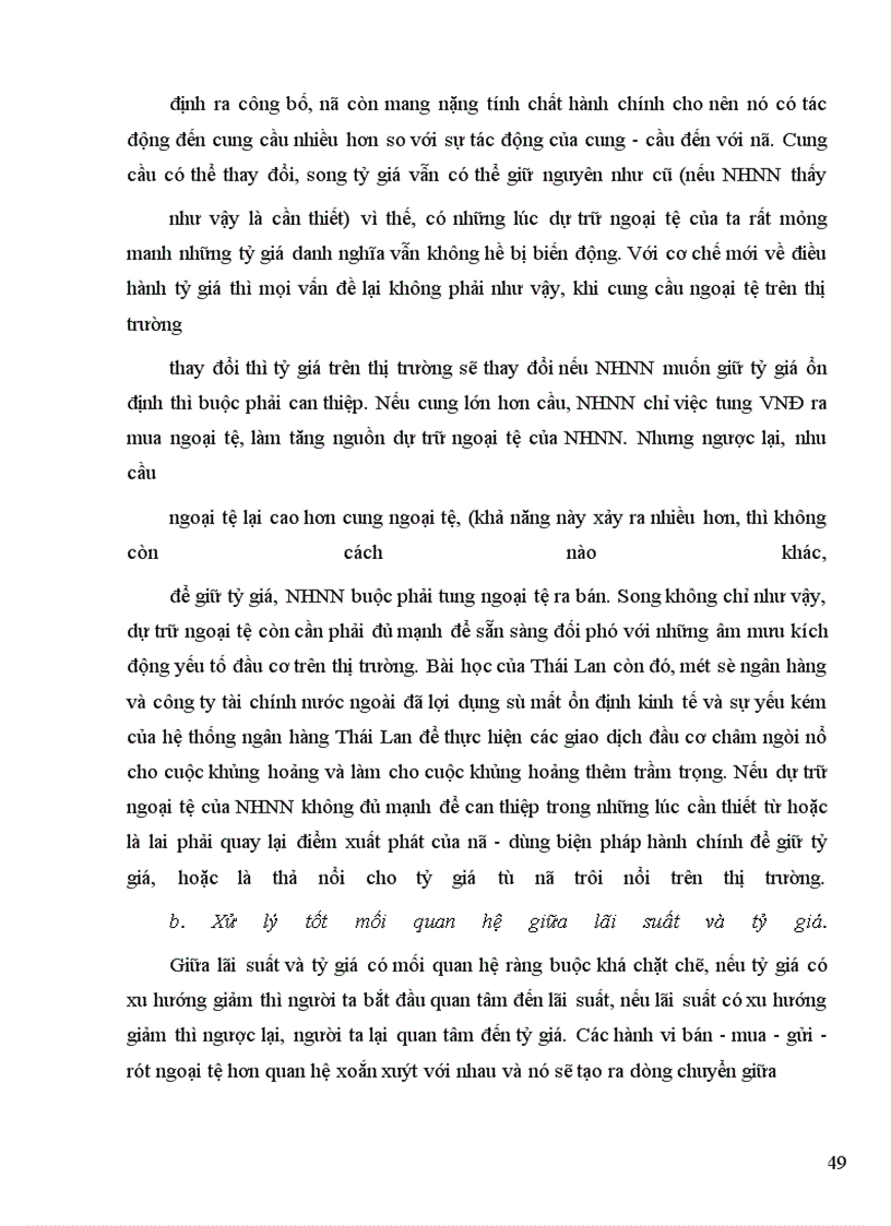 image for page Những giải pháp nhằm hỗ trợ cho chính sách tỷ giá hiện nay