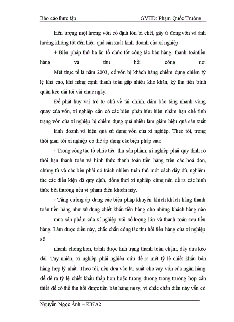 image for page Một số biện pháp nhằm nâng cao hiệu quả sử dụng vốn ở xí nghiệp Dược phẩm Trung ương II