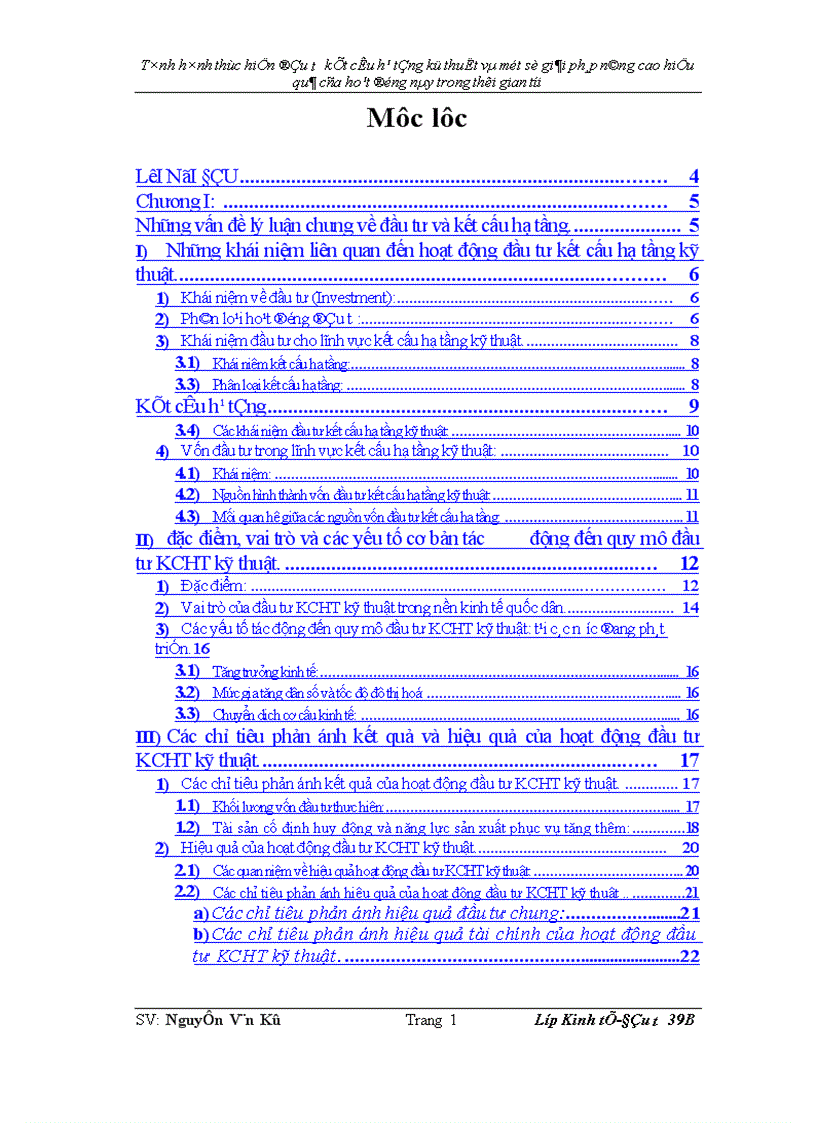 image for page Tình hình thực hiện đầu tư KCHT kỹ thuật và một số giải pháp nâng cao hiệu quả của hoạt động này trong thời gian tới