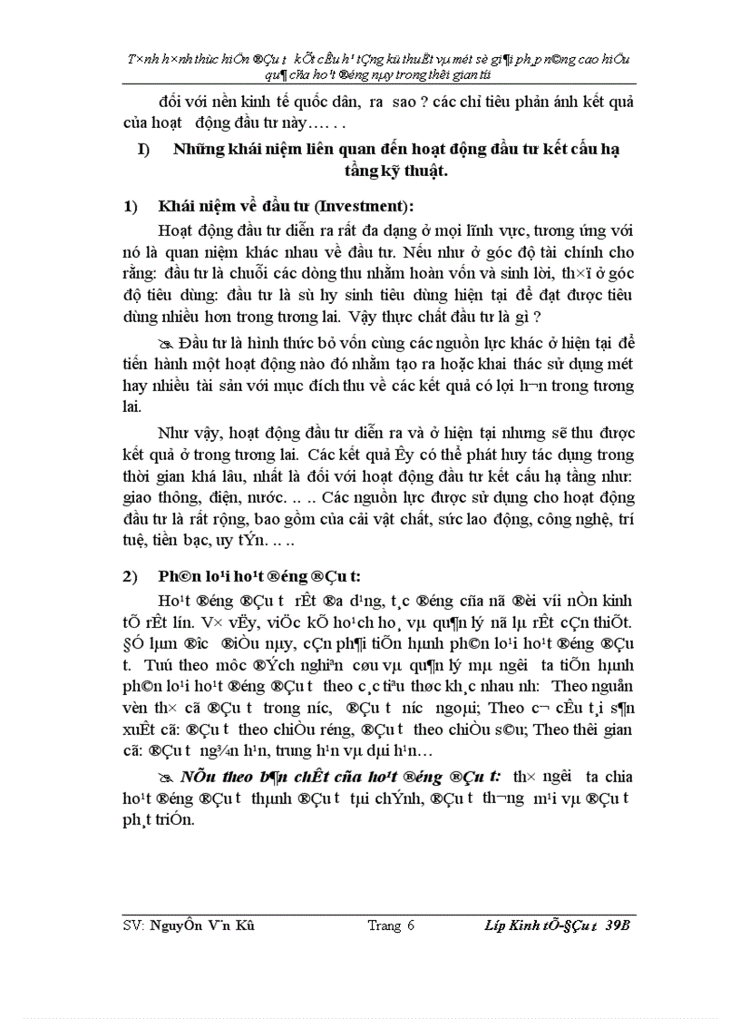 image for page Tình hình thực hiện đầu tư KCHT kỹ thuật và một số giải pháp nâng cao hiệu quả của hoạt động này trong thời gian tới