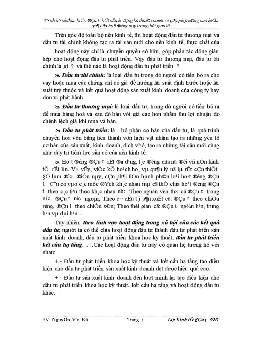 image for page Tình hình thực hiện đầu tư KCHT kỹ thuật và một số giải pháp nâng cao hiệu quả của hoạt động này trong thời gian tới