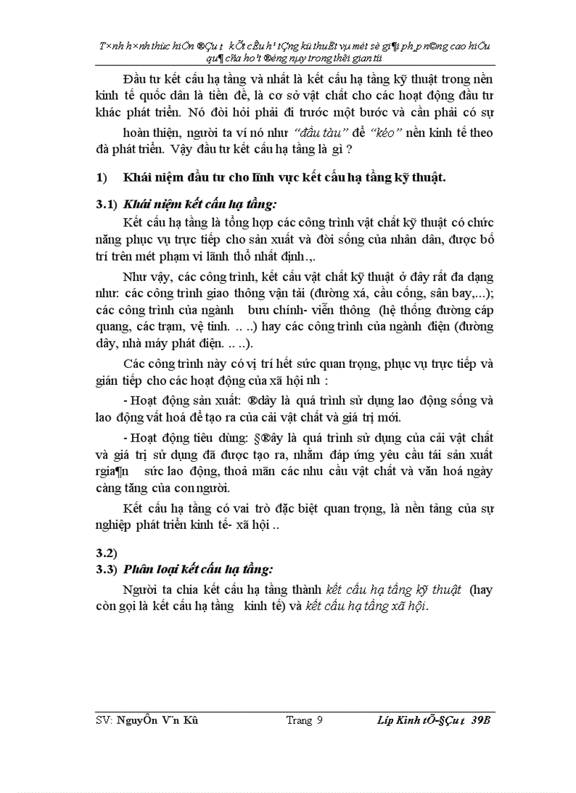 image for page Tình hình thực hiện đầu tư KCHT kỹ thuật và một số giải pháp nâng cao hiệu quả của hoạt động này trong thời gian tới