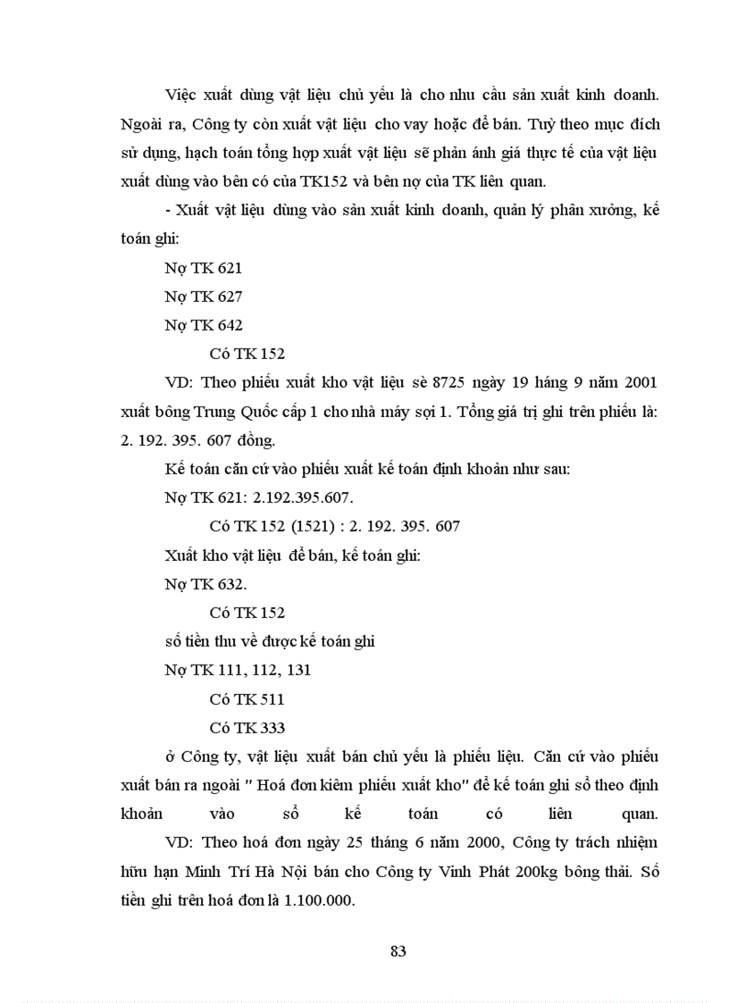 image for page Kế toán nguyên vật liệu tại Công ty trách nhiệm hữu hạn Minh Trí Hà Nội