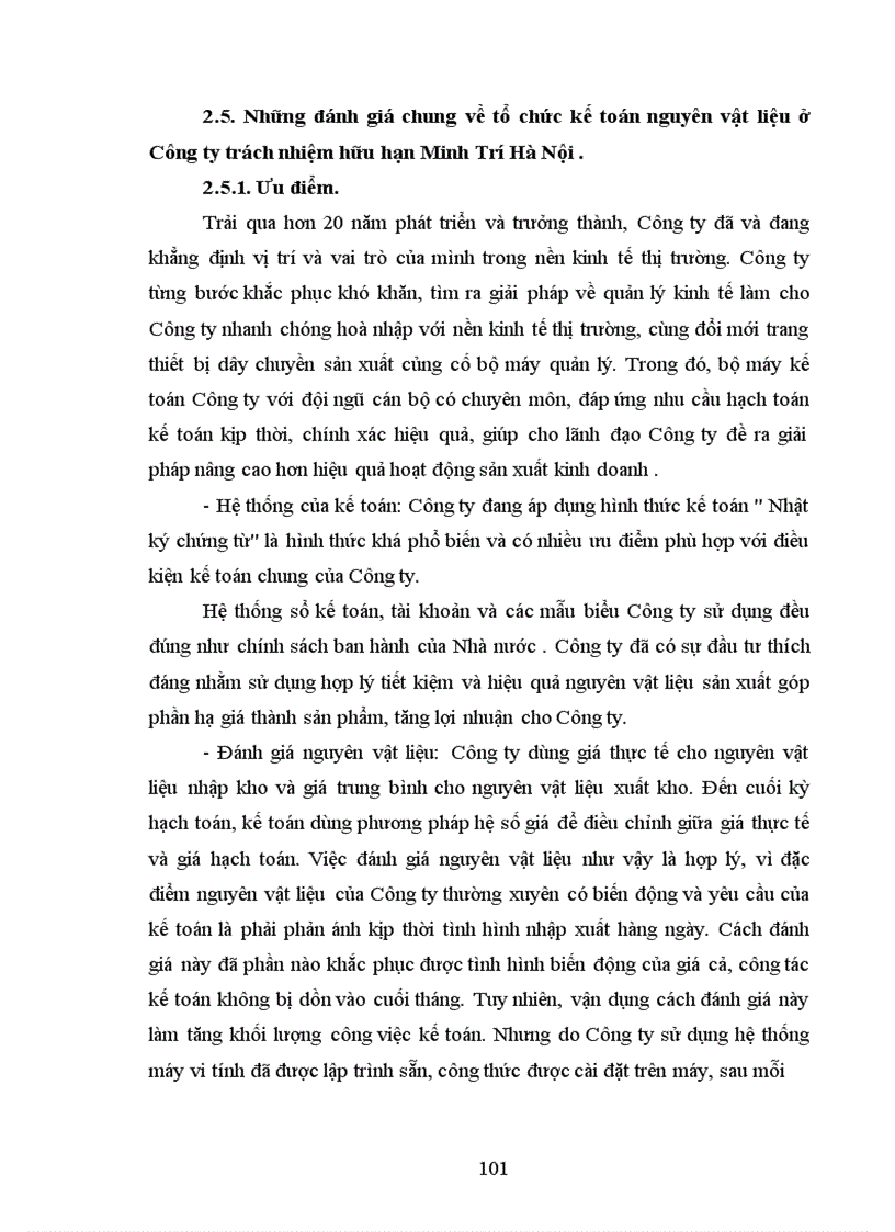 image for page Kế toán nguyên vật liệu tại Công ty trách nhiệm hữu hạn Minh Trí Hà Nội