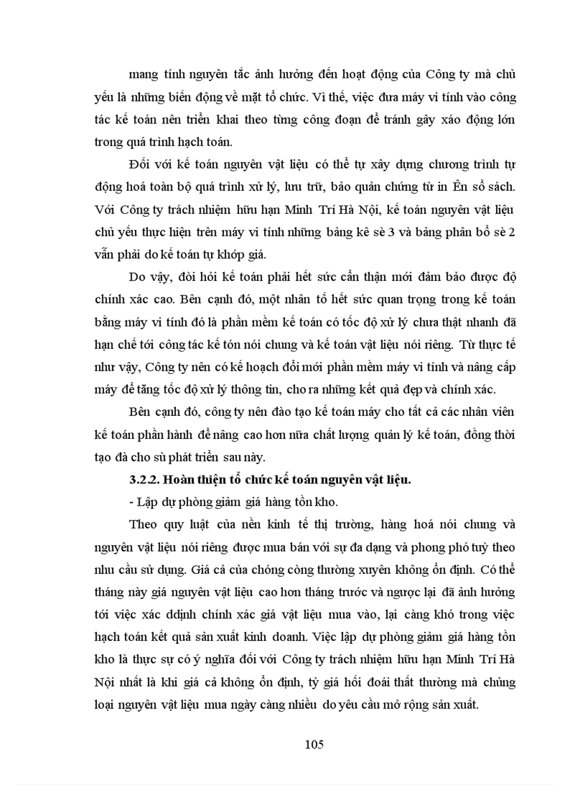 image for page Kế toán nguyên vật liệu tại Công ty trách nhiệm hữu hạn Minh Trí Hà Nội