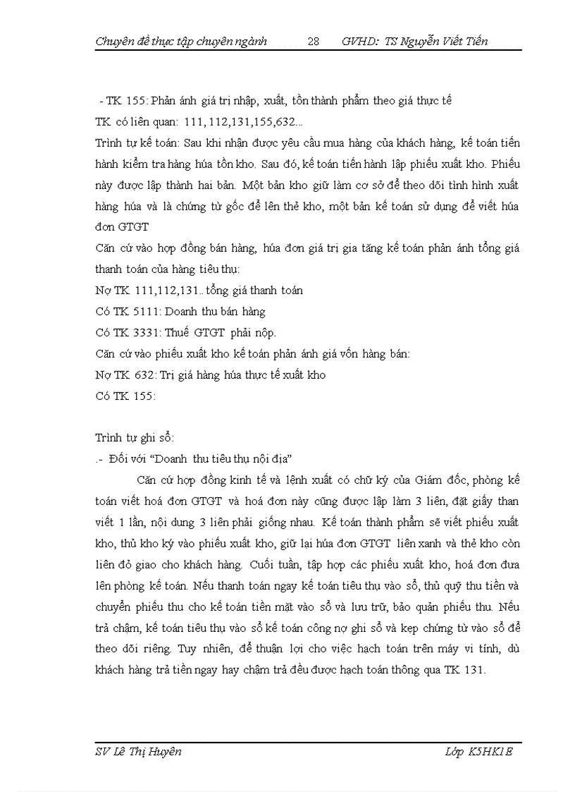 image for page Hoàn thiện công tác hạch toán tiêu thụ thành phẩm và xác định kết quả tiêu thụ tai Công ty TNHH 4 P