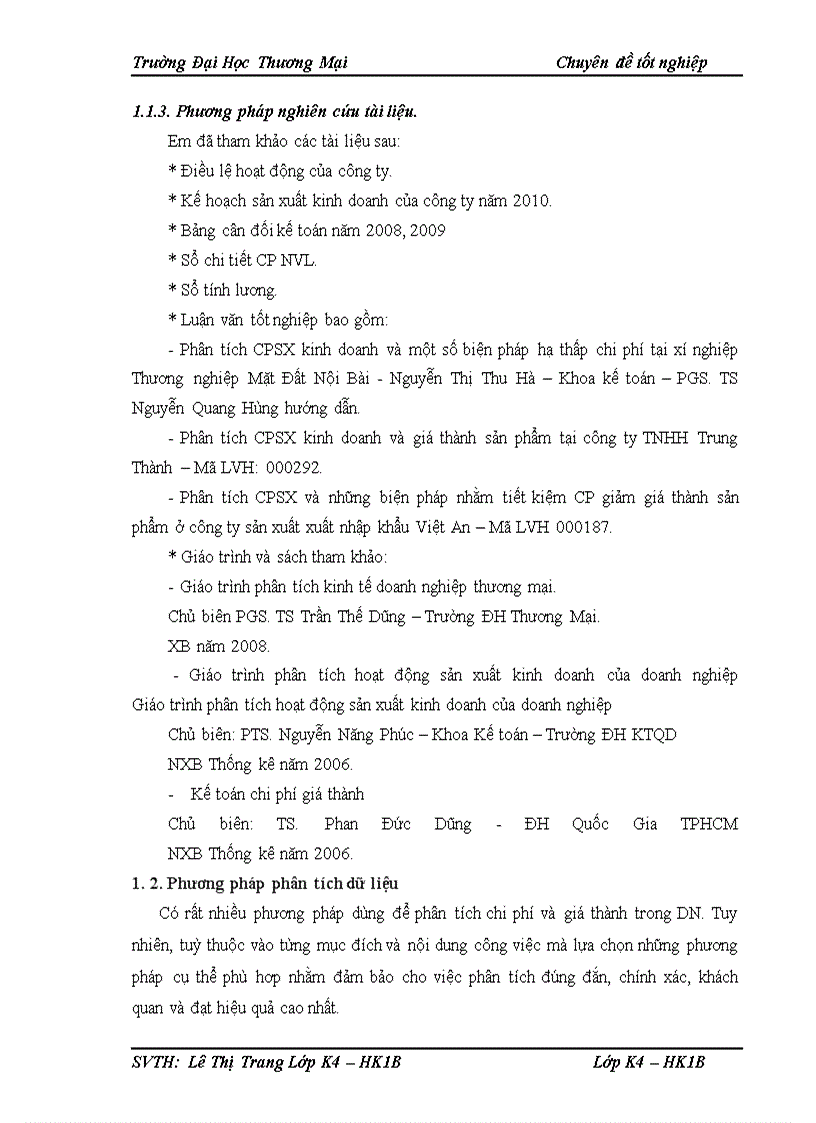 image for page Phân tích chi phí sản xuất kinh doanh tại công ty Cổ phần cơ khí Trường Giang