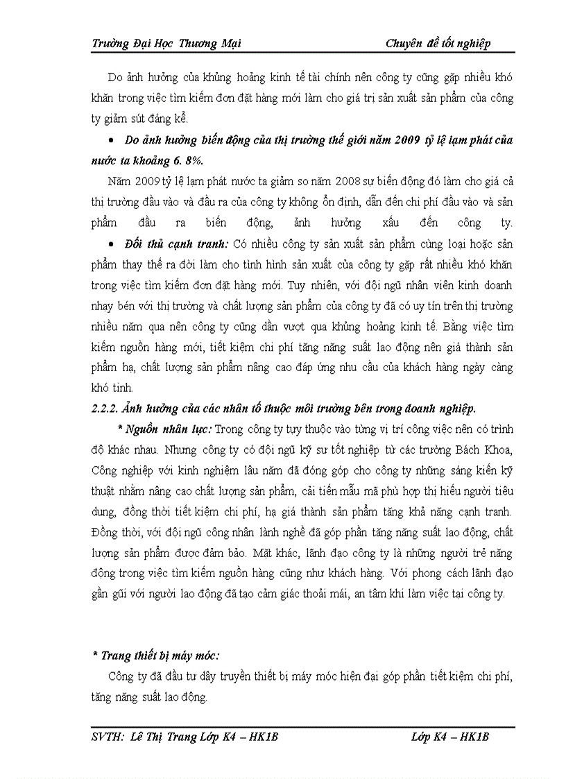 image for page Phân tích chi phí sản xuất kinh doanh tại công ty Cổ phần cơ khí Trường Giang