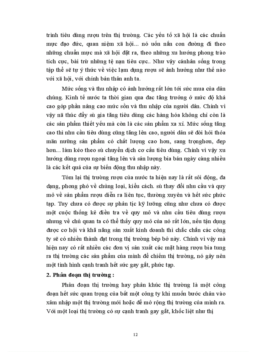 image for page Kiến nghị một số giải pháp về cchiến lược sản phẩm trong hệ thống Marketing - mix ở công ty rượu Hà Nội