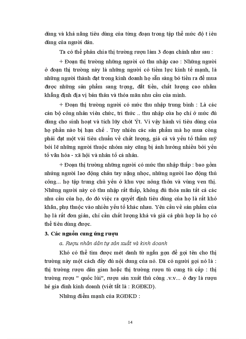 image for page Kiến nghị một số giải pháp về cchiến lược sản phẩm trong hệ thống Marketing - mix ở công ty rượu Hà Nội