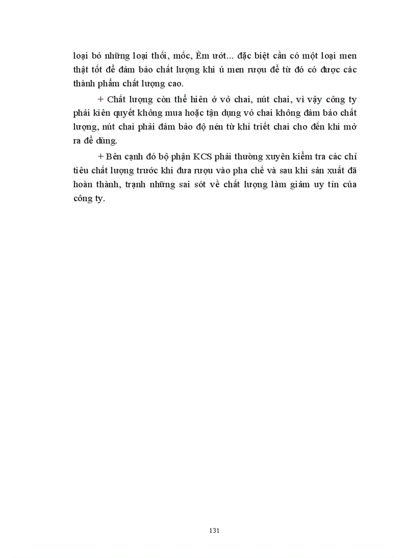 image for page Kiến nghị một số giải pháp về cchiến lược sản phẩm trong hệ thống Marketing - mix ở công ty rượu Hà Nội