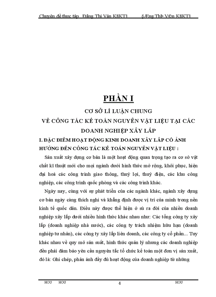 image for page Công tác hạch toán kế toán nguyên vật liệu tại Công ty cổ phần xây dựng Hoàng Thành.