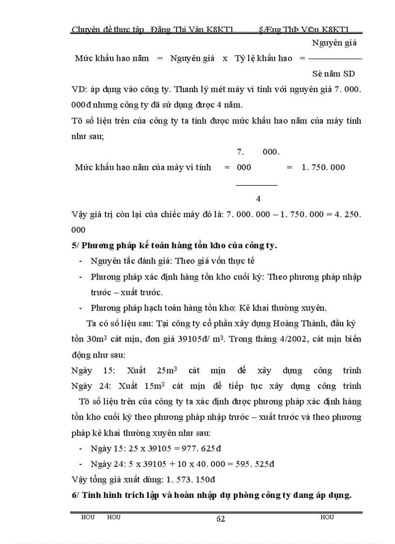 image for page Công tác hạch toán kế toán nguyên vật liệu tại Công ty cổ phần xây dựng Hoàng Thành.