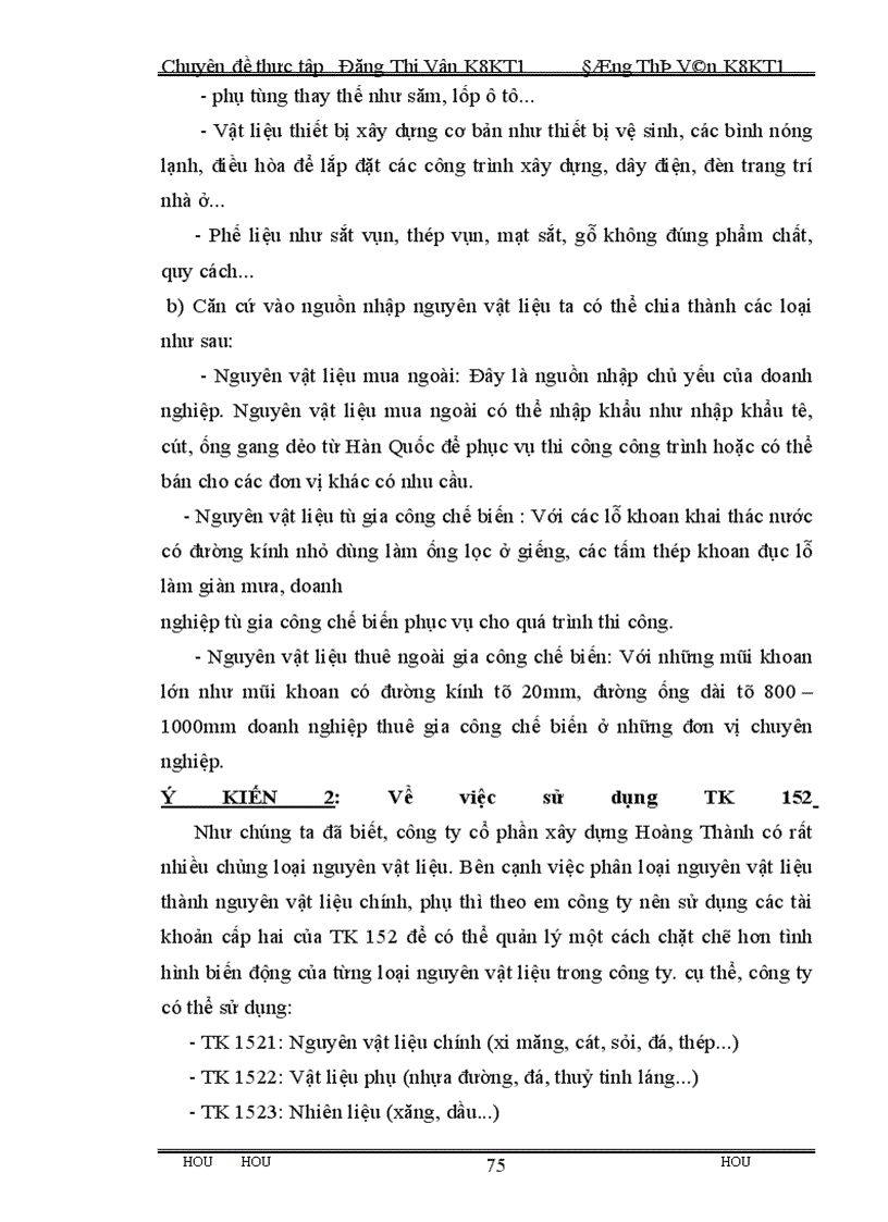 image for page Công tác hạch toán kế toán nguyên vật liệu tại Công ty cổ phần xây dựng Hoàng Thành.