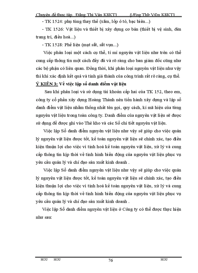 image for page Công tác hạch toán kế toán nguyên vật liệu tại Công ty cổ phần xây dựng Hoàng Thành.
