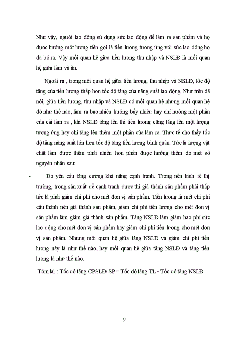 image for page Tiền lương thu nhập và tác động của nó đến năng suất lao động hiện nay ở Việt Nam