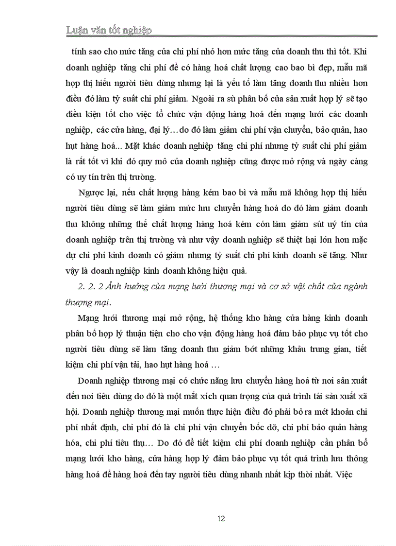 image for page Hoàn thiện nội dung và phương pháp phân tích tình hình quản lý và sử dụng chi phí kinh doanh tại công ty TNHH Ninh Thanh