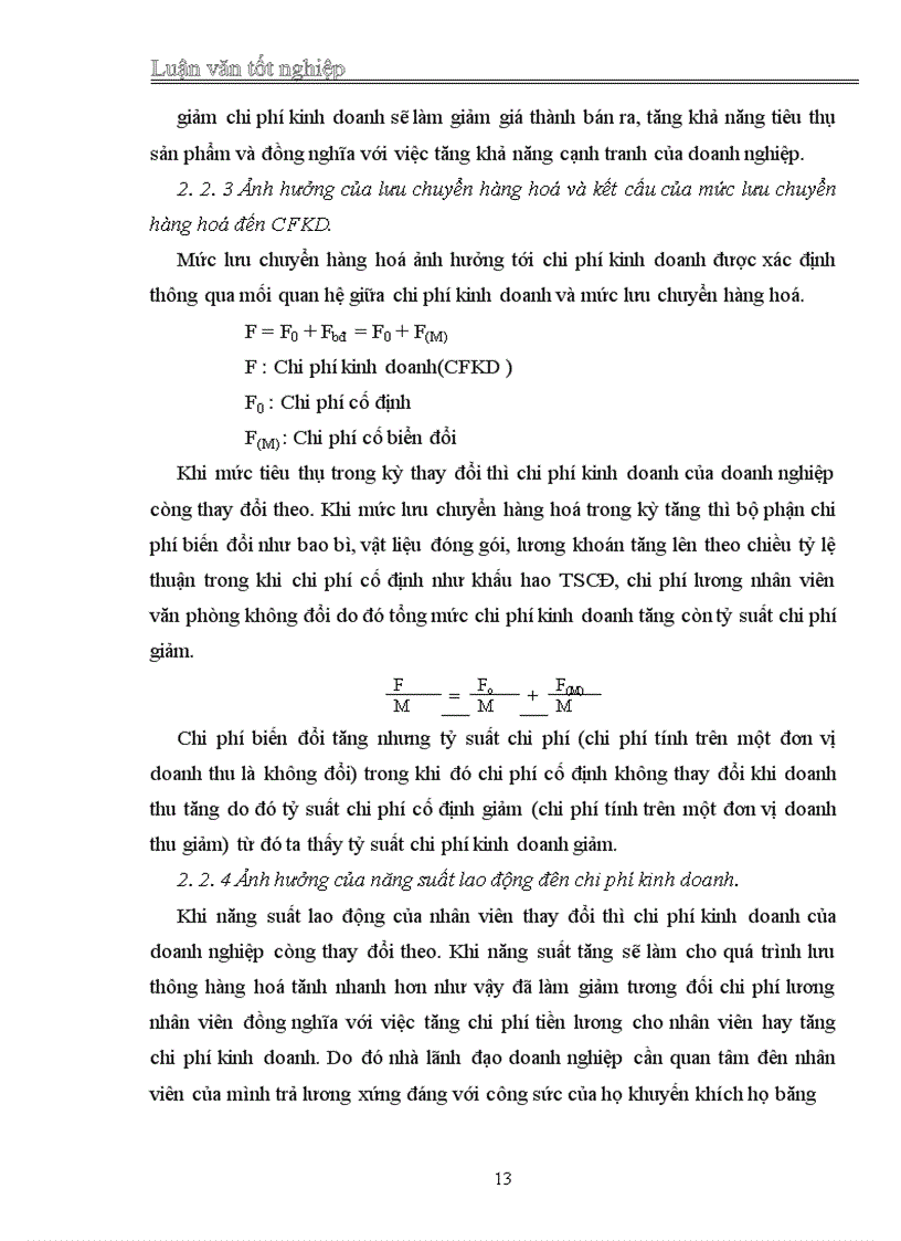 image for page Hoàn thiện nội dung và phương pháp phân tích tình hình quản lý và sử dụng chi phí kinh doanh tại công ty TNHH Ninh Thanh