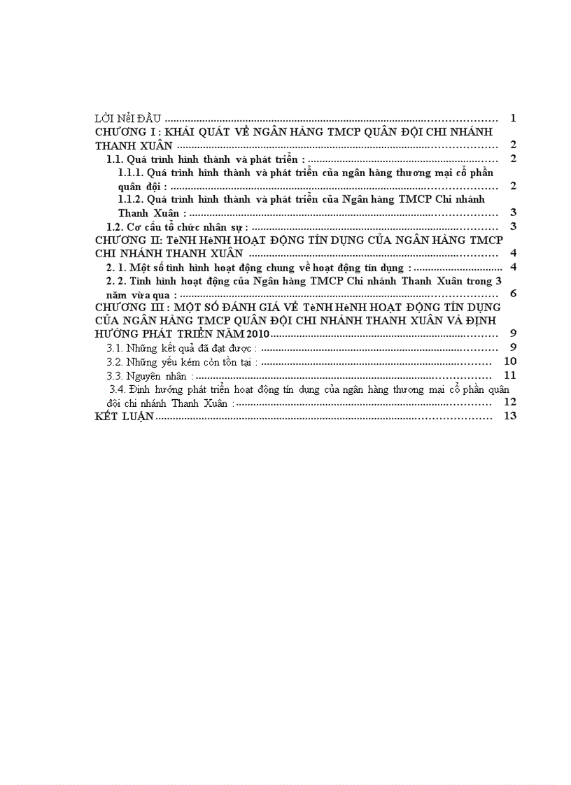 image for page Báo cáo thực tập tại Ngân hàng TMCP Quân Đội chi nhánh Thanh Xuân