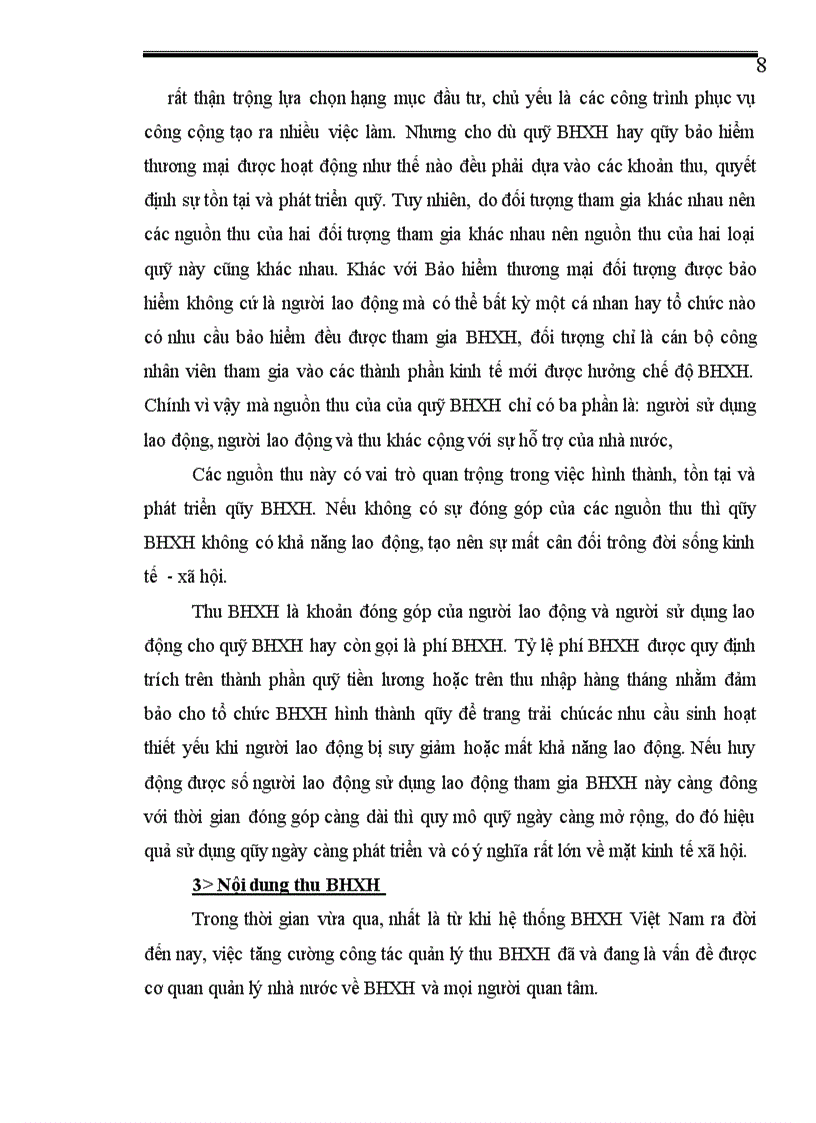 image for page Hoàn thiện hoạt động thu BHXH ở khối hành chính sự nghiệp, khối xã - Thị Trấn ở huyện Hà Trung - Thanh Hoá (2000 - 2004) a